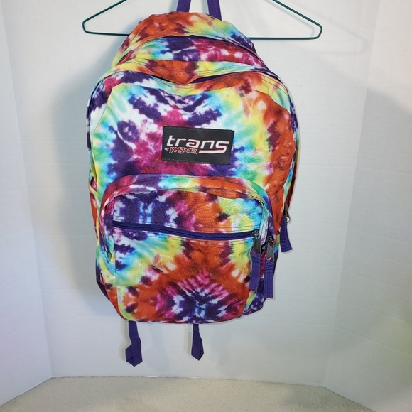 Trans by Jansport Accessories Trans By Jansport Tie Dye Backpack Poshmark